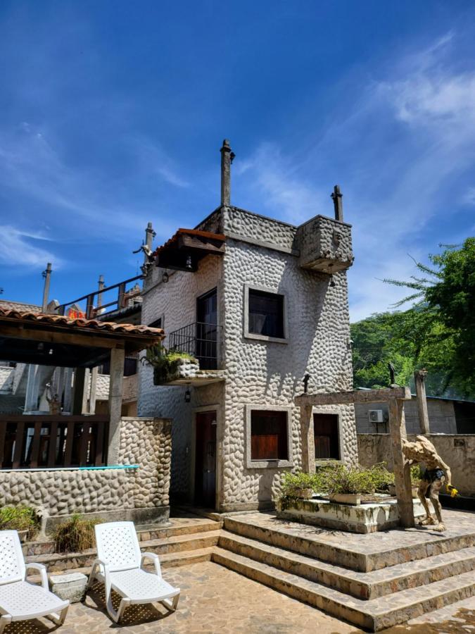 Hostal Casa De Las Gargolas Amapala Exteriör bild