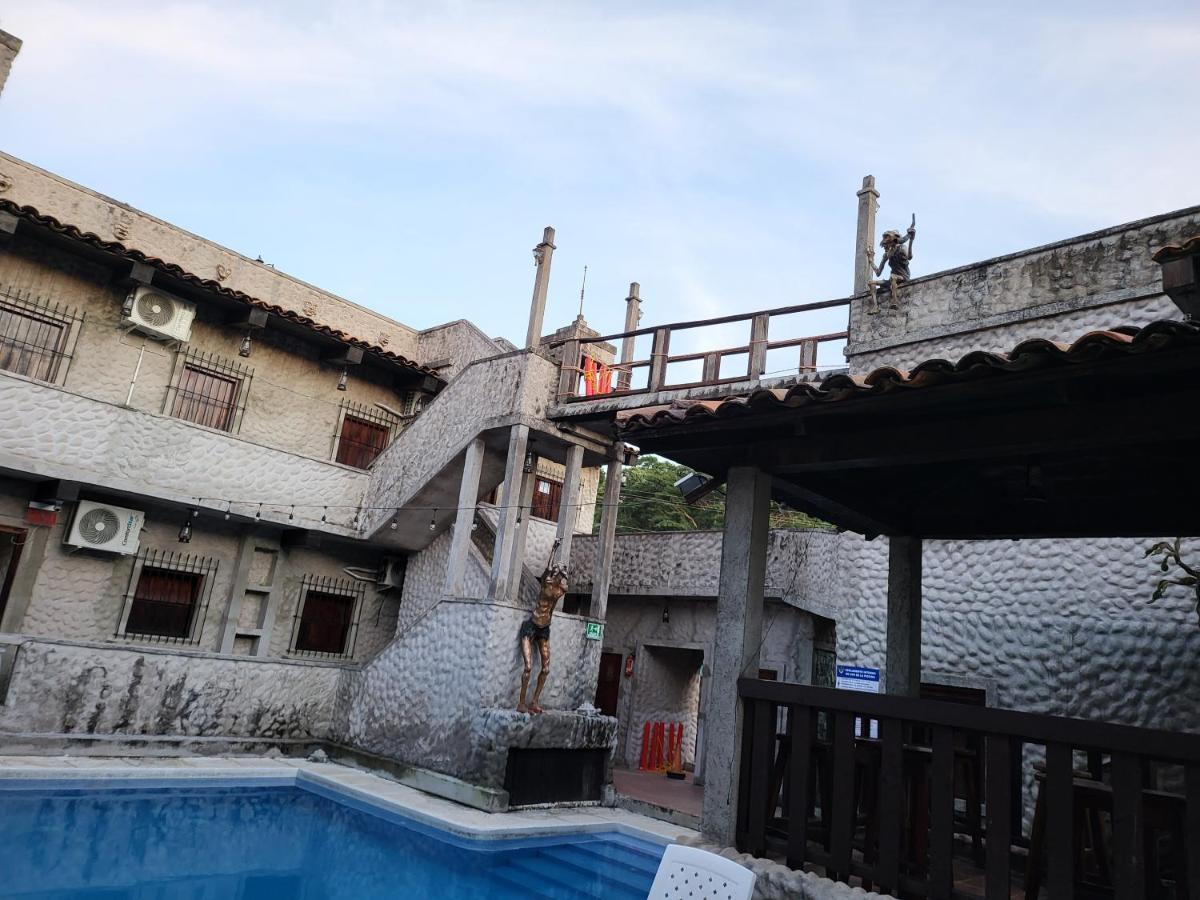 Hostal Casa De Las Gargolas Amapala Exteriör bild
