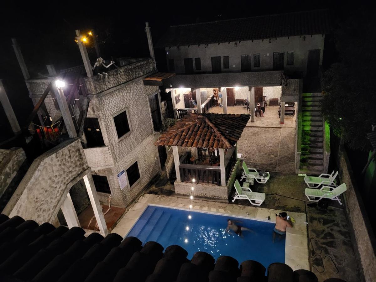 Hostal Casa De Las Gargolas Amapala Exteriör bild